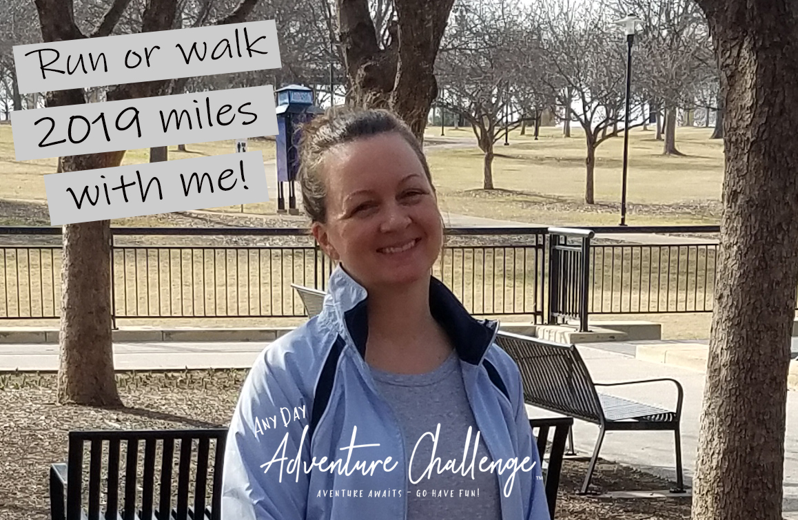 Run or walk 2019 miles with me